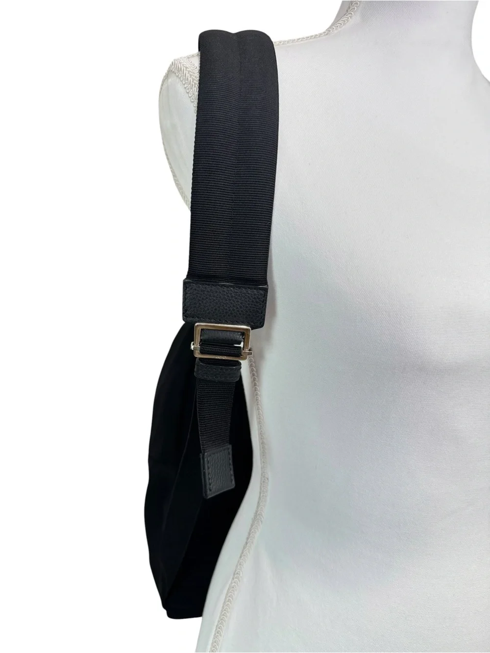 Dior x KAWS Rider Nylon Backpack with Pink Bee Limited Edition 2019 Black Whitw